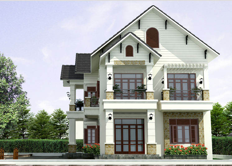  Mẫu nhà 2 tầng có chi phí xây dựng khoảng 1 tỷ