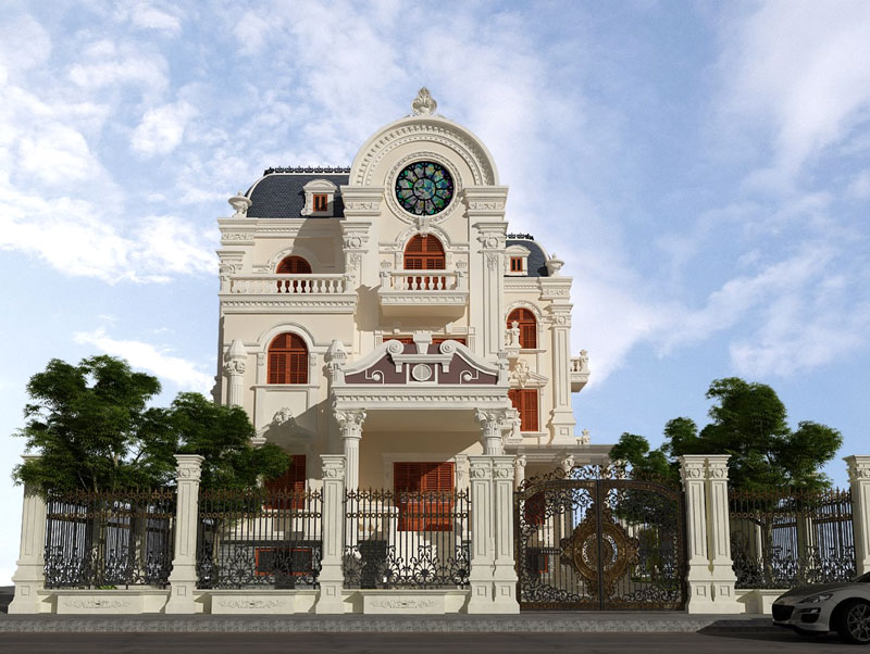 Lợi ích khi xây dựng biệt thự kiểu Pháp