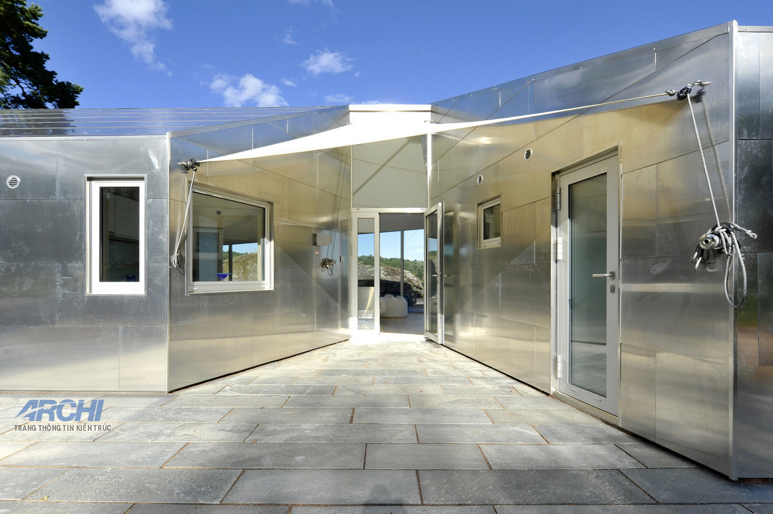 Nhà cấp 4 dưới 100m2 - Mẫu 3