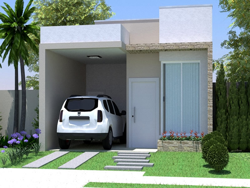 Mẫu nhà cấp 4 nhỏ 50m2 - mẫu 17